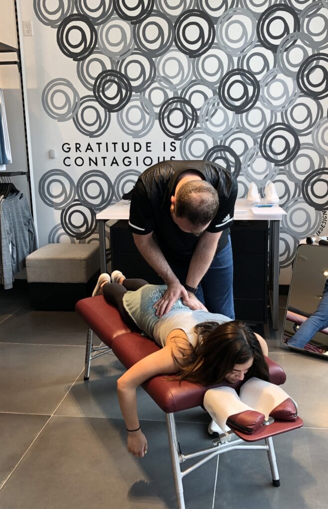 dr keeton treating lower back